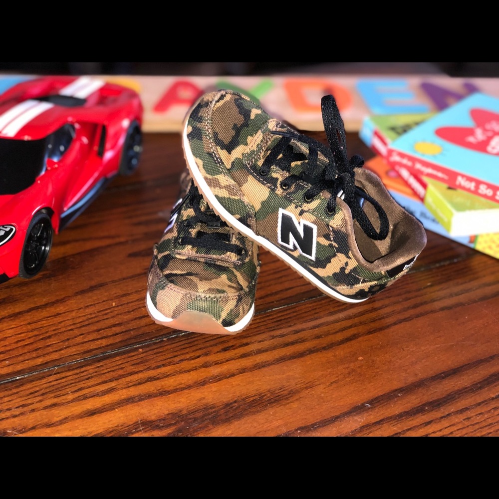 *Brayden’s Closet* Camo New Balance